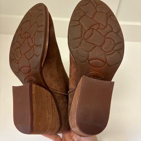 KORK-EASE Chandra Stacked Wooden Heel Boot Sz 6M - Picture 7 of 8